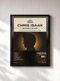 #noir Beyond The Sun (10th Anniversary Sun Records Edition) di Chris Isaak in stampa incorniciata, cornice nera, stampata e incorniciata in Francia