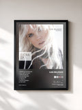 #noir Tableau de l'album Incredible (Extra EP) de Ilse DeLange, cadre noir, imprimé et encadré en France