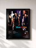 #noir Tableau de l'album All Rise de Blue, cadre noir, imprimé et encadré en France