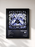 #noir Tableau de l'album Strictly 4 The Scythe de Denzel Curry, cadre noir, imprimé et encadré en France