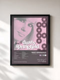 #noir Tableau de l'album The Magic of Dusty Springfield de Dusty Springfield, cadre noir, imprimé et encadré en France