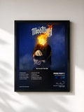 #noir Tableau de l'album No Place For Me de Miss May I, cadre noir, imprimé et encadré en France