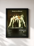 #noir Tableau de l'album Every 1's a Winner de Hot Chocolate, cadre noir, imprimé et encadré en France