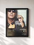#noir Tableau de l'album Pop-Up de Luca Carboni, cadre noir, imprimé et encadré en France