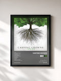 #noir Tableau de l'album Thrive de Casting Crowns, cadre noir, imprimé et encadré en France