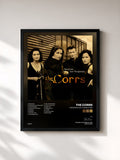 #noir Tableau de l'album Forgiven, Not Forgotten de The Corrs, cadre noir, imprimé et encadré en France
