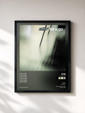 #noir Tableau de l'album Let U Go de ATB, cadre noir, imprimé et encadré en France