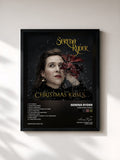 #noir Tableau de l'album Christmas Kisses de Serena Ryder, cadre noir, imprimé et encadré en France