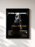 #noir Tableau de l'album Still the One de Stealers Wheel, cadre noir, imprimé et encadré en France