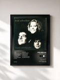 #noir Tableau de l'album Meio Desligado (Acústico) de Kid Abelha, cadre noir, imprimé et encadré en France