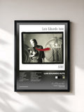 #noir Tableau de l'album Aire de Luis Eduardo Aute, cadre noir, imprimé et encadré en France
