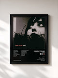 #noir Tableau de l'album Shine de Parov Stelar, cadre noir, imprimé et encadré en France