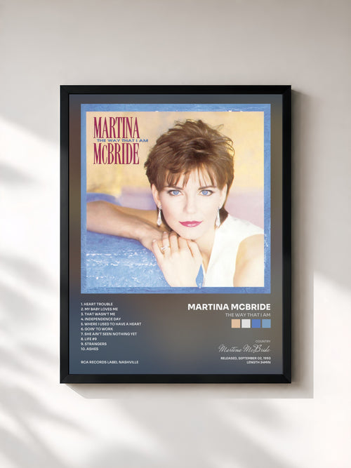 Martina McBride · The Way That I Am — Affiche encadrée