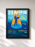 #noir Tableau de l'album In Full Swing de Seth MacFarlane, cadre noir, imprimé et encadré en France