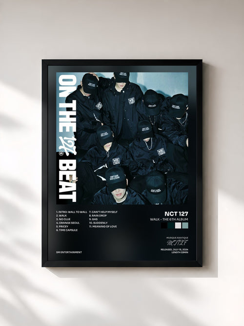 NCT 127 · WALK - The 6th Album — Gerahmter Kunstdruck
