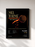 #noir Tableau de l'album Two Darn Hot de Mel Tormé, cadre noir, imprimé et encadré en France