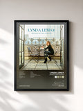 #noir Tableau de l'album Décibels et des silences de Lynda Lemay, cadre noir, imprimé et encadré en France