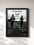 #noir Tableau de l'album Se Escapa de Los Chunguitos, cadre noir, imprimé et encadré en France