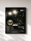 #noir Tableau de l'album El Cartel: The Big Boss de Daddy Yankee, cadre noir, imprimé et encadré en France