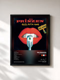 #noir Tableau de l'album Alles mit'm Mund de Die Prinzen, cadre noir, imprimé et encadré en France