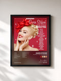 #noir Tableau de l'album You Make It Feel Like Christmas (Deluxe Edition - 2020) de Gwen Stefani, cadre noir, imprimé et encadré en France