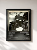 #noir Tableau de l'album Grandir de Jean Schultheis, cadre noir, imprimé et encadré en France