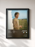 #noir Tableau de l'album In Our Own Sweet Time de Vance Joy, cadre noir, imprimé et encadré en France
