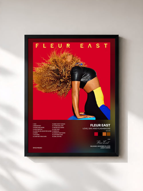 Fleur East · Love, Sax and Flashbacks (Deluxe) — Affiche encadrée
