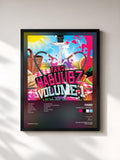 #noir Tableau de l'album Habuubz, Volume 1 de Fard, cadre noir, imprimé et encadré en France