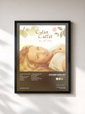 #noir Tableau de l'album All Of You de Colbie Caillat, cadre noir, imprimé et encadré en France