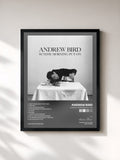 #noir Sunday Morning Put-On di Andrew Bird in stampa incorniciata, cornice nera, stampata e incorniciata in Francia