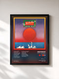 #noir Tableau de l'album Too Hot to Handle (Expanded Edition) de Heatwave, cadre noir, imprimé et encadré en France