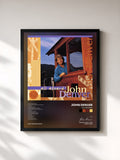 #noir Tableau de l'album All Aboard! de John Denver, cadre noir, imprimé et encadré en France