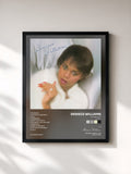 #noir Tableau de l'album My Melody (Expanded) de Deniece Williams, cadre noir, imprimé et encadré en France