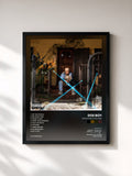 #noir Tableau de l'album CATCH ME IF YOU CAN de DOE BOY, cadre noir, imprimé et encadré en France