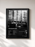 #noir Tableau de l'album Weil die Straße nicht vergisst (Deluxe Edition) de Fler, cadre noir, imprimé et encadré en France