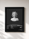 #noir Tableau de l'album Sirens (Deluxe) de Gorgon City, cadre noir, imprimé et encadré en France
