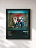 #noir Tableau de l'album McBusted de McBusted, cadre noir, imprimé et encadré en France