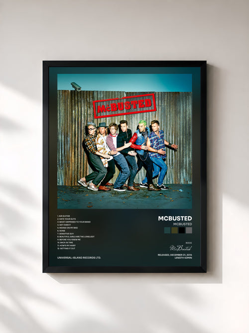 McBusted · McBusted — Affiche encadrée