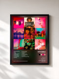 #noir Tableau de l'album City On Lock de City Girls, cadre noir, imprimé et encadré en France