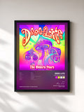 #noir Tableau de l'album The Elektra Years de Deee-Lite, cadre noir, imprimé et encadré en France
