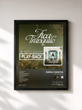 #noir Tableau de l'album Fica Tranquilo (Playback) de Kemilly Santos, cadre noir, imprimé et encadré en France