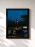 #noir Tableau de l'album Redemption de Jay Rock, cadre noir, imprimé et encadré en France
