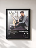 #noir Tableau de l'album Covers de Conor Maynard, cadre noir, imprimé et encadré en France