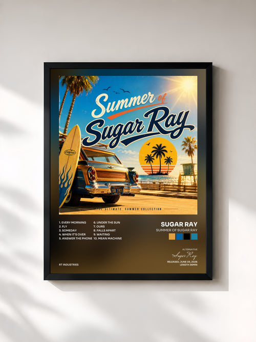 Sugar Ray · Summer of Sugar Ray — Affiche encadrée