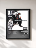 #noir Tableau de l'album Mack Daddy de Sir Mix-A-Lot, cadre noir, imprimé et encadré en France