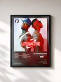 #noir Tableau de l'album Lituatie 2 de Glowinthedark, cadre noir, imprimé et encadré en France