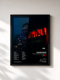 #noir Tableau de l'album Do Not Disturb: Late Checkout de Young Miko, cadre noir, imprimé et encadré en France