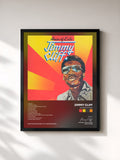 #noir House of Exile von Jimmy Cliff als gerahmter Kunstdruck, schwarzer Rahmen, gedruckt und gerahmt in Frankreich