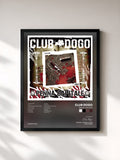 #noir Tableau de l'album Penna Capitale de Club Dogo, cadre noir, imprimé et encadré en France